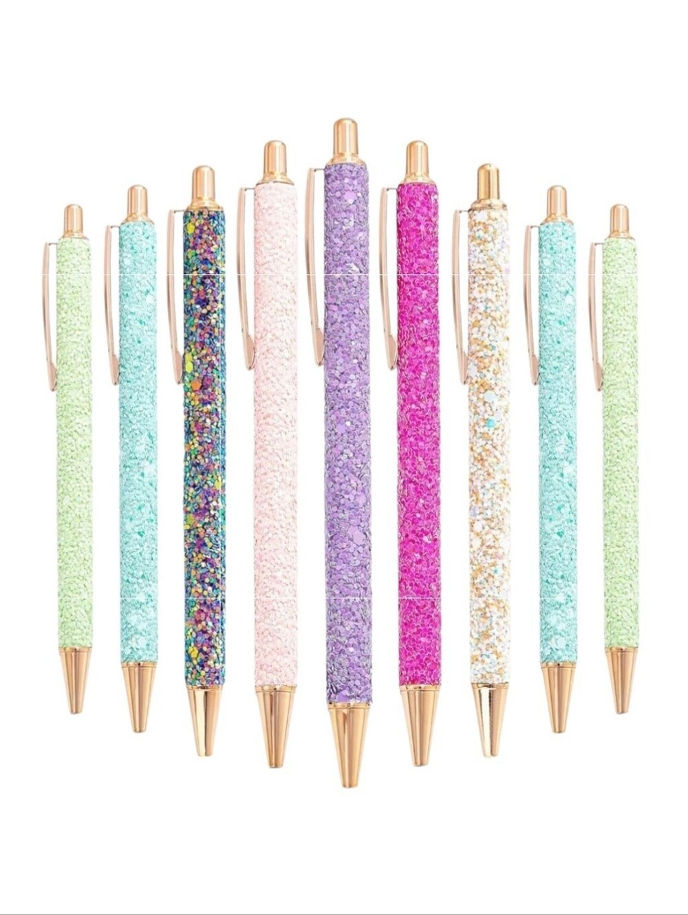 Glittery Multicolor Pens - Choice Of One